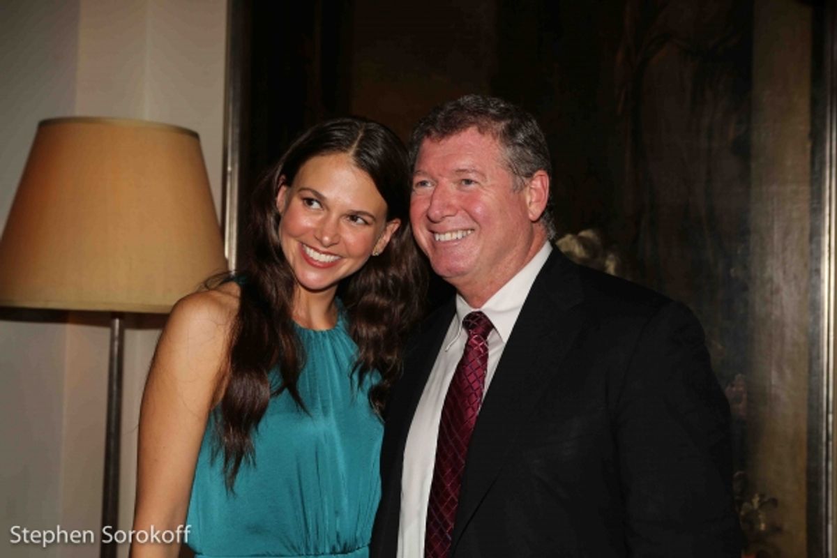 Sutton Foster & Music Director Michael Rafter at 