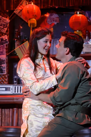 (Manna Nichols) with Chris (Charlie Brady) @ BroadwayWorld (Manna Nichols) with Chris (Charlie Brady) Photo