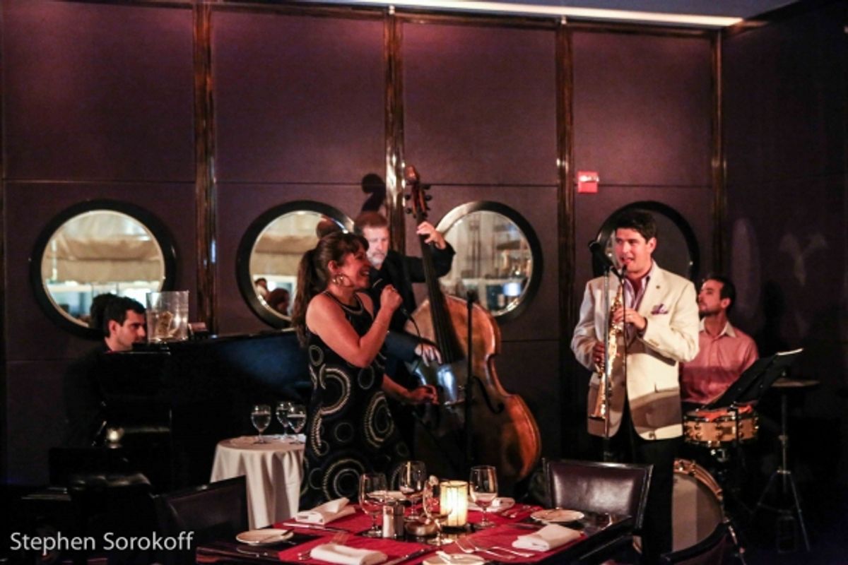 Jenna Esposito &amp; Danny Bacher at 