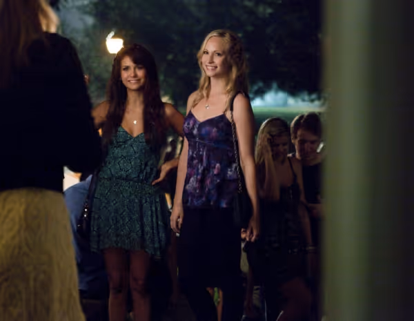 The Vampire Diaries -- I Know What You Did Last Summer- Pictured (L-R): Nina Dobrev a Photo