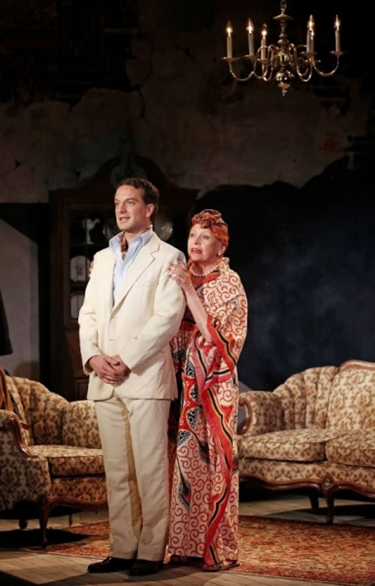 Euan Morton and Roberta Maxwell  at 