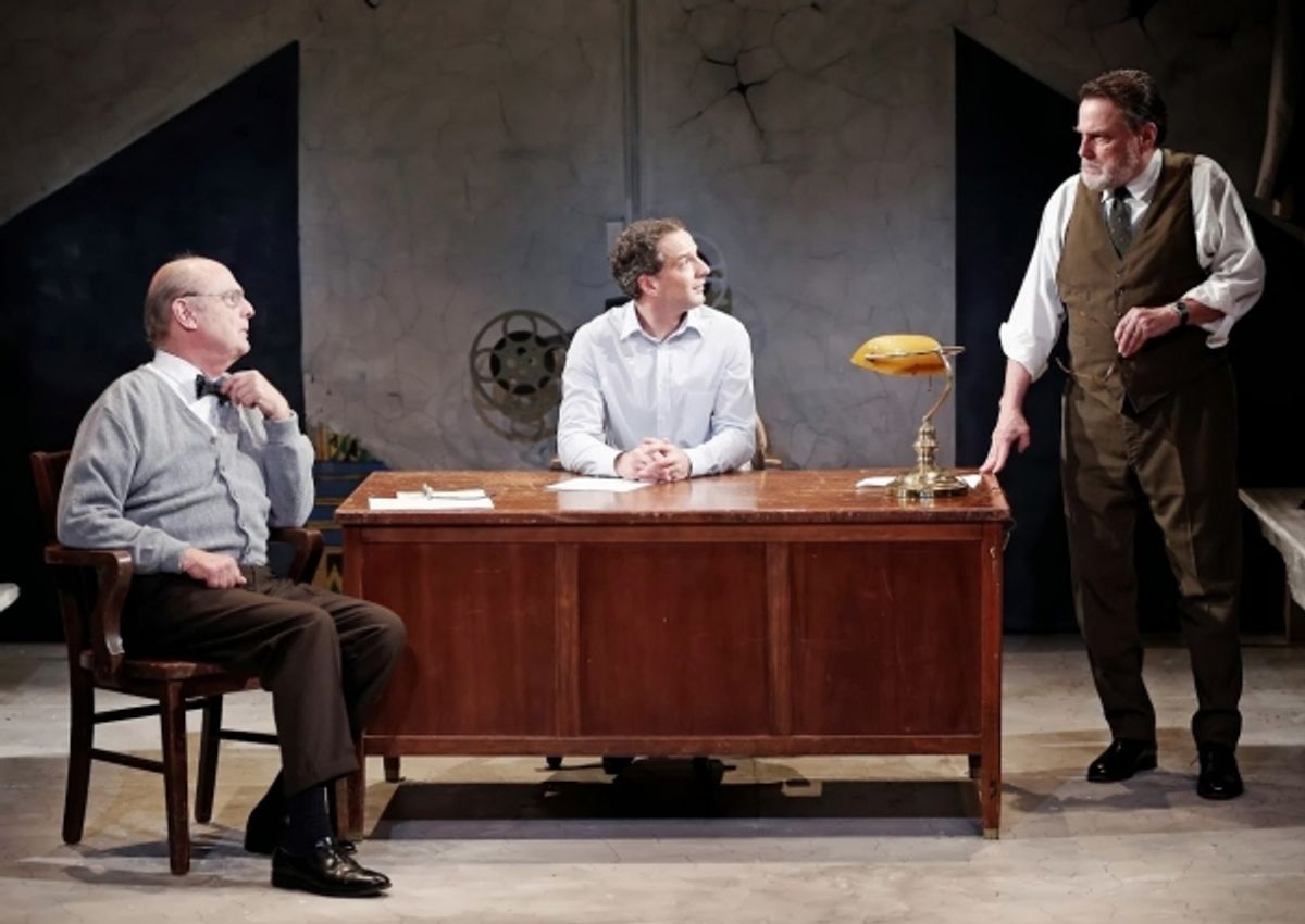 Gerry Bamman, Euan Morton and Richmond Hoxie  at 