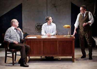 Gerry Bamman, Euan Morton and Richmond Hoxie  Photo