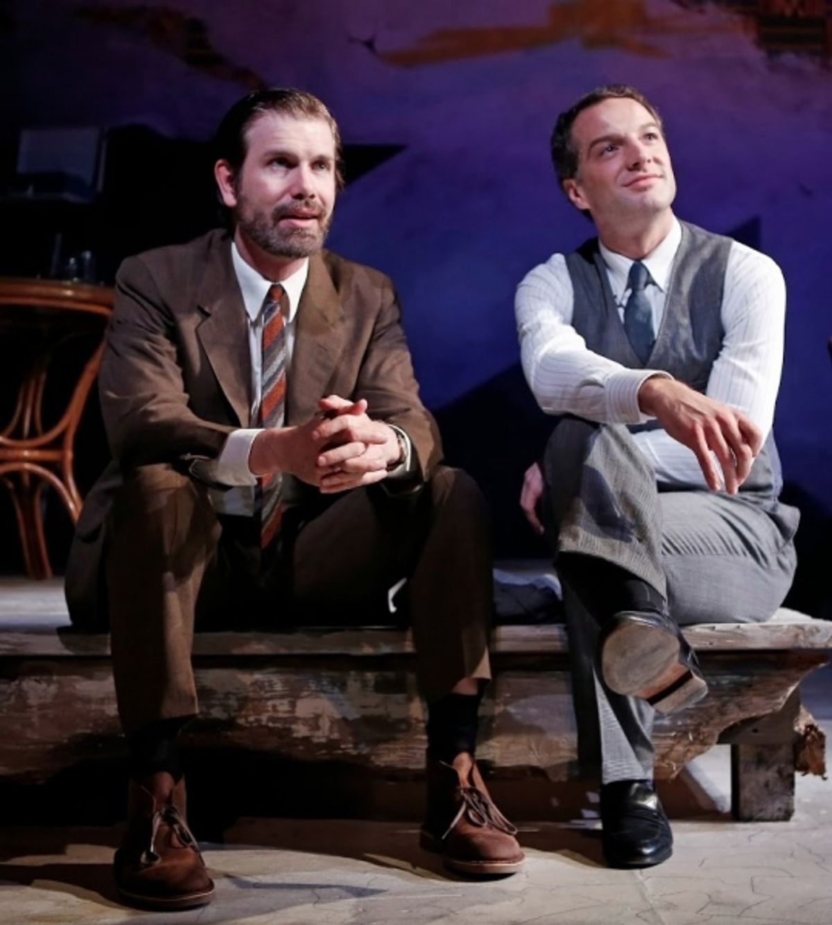 David Barlow and Euan Morton  at 