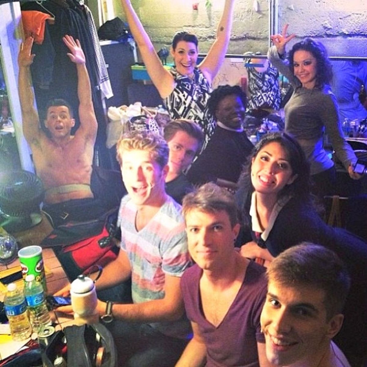 ohn Griffin, Jonah Platt, Nathan Parrett, Alissa-Nicole Koblentz, Casey  Hayden, Stephanie Andersen, Reesa Ishiyama, Christopher Higgins, Shelley Regner at 