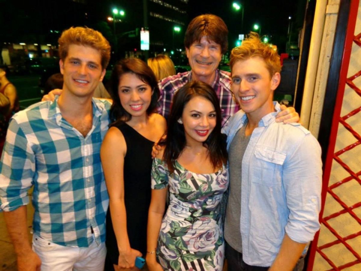 Pretty Little Liars star Janel Parrish visits BAREÃ¢â‚¬â„¢s opening night performance! at 