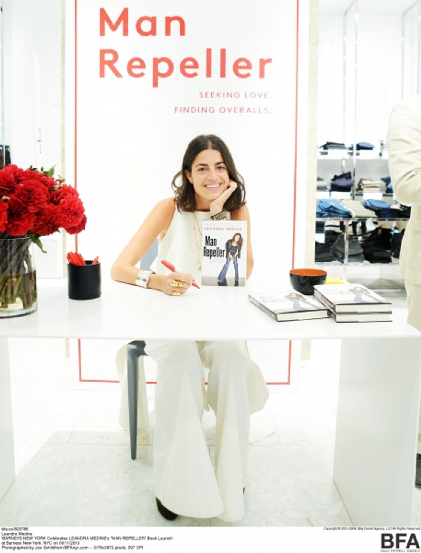 Photo Flash: Leandra Medine and More at MAN REPELLER: SEEKING LOVE AND FINDING OVERALLS Party Image