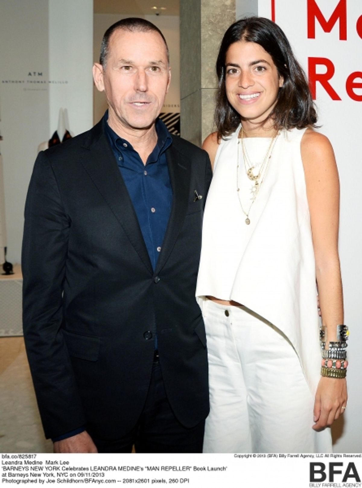 Leandra Medine, Mark Lee at 