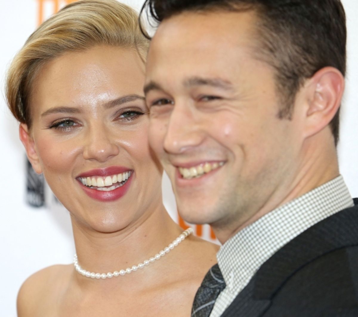 Scarlett Johansson and Joseph Gordon-Levitt at 