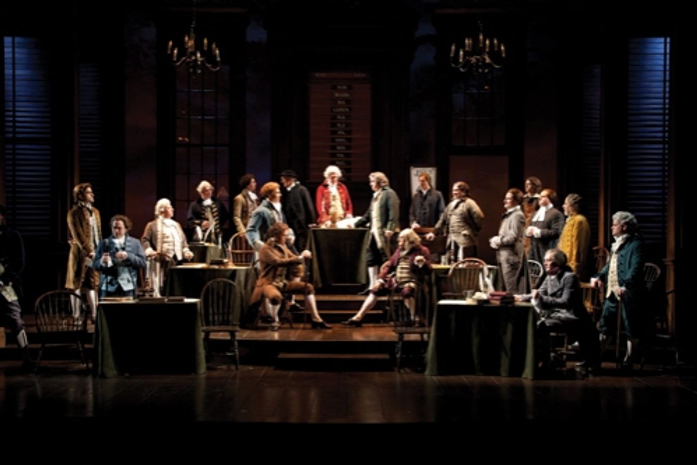 Photo Flash: First Look at Brandon Dahlquist, Andrew Boyer, Bernie Yvon and More in A.C.T.'s 1776 Image