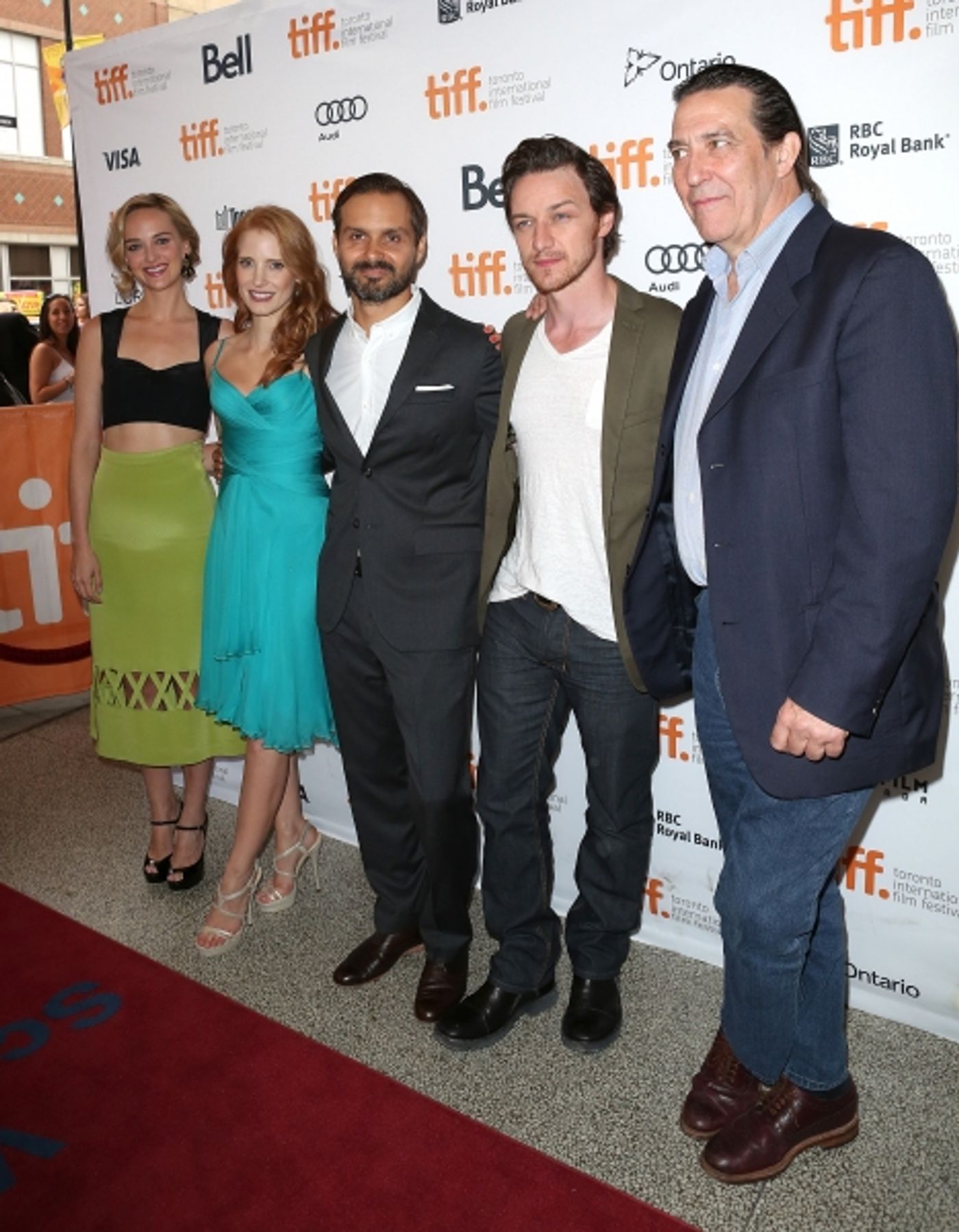 Photo Coverage: Chastain & More Attend DISAPPEARANCE OF ELEANOR RIGBY TIFF Gala Red Carpet Image