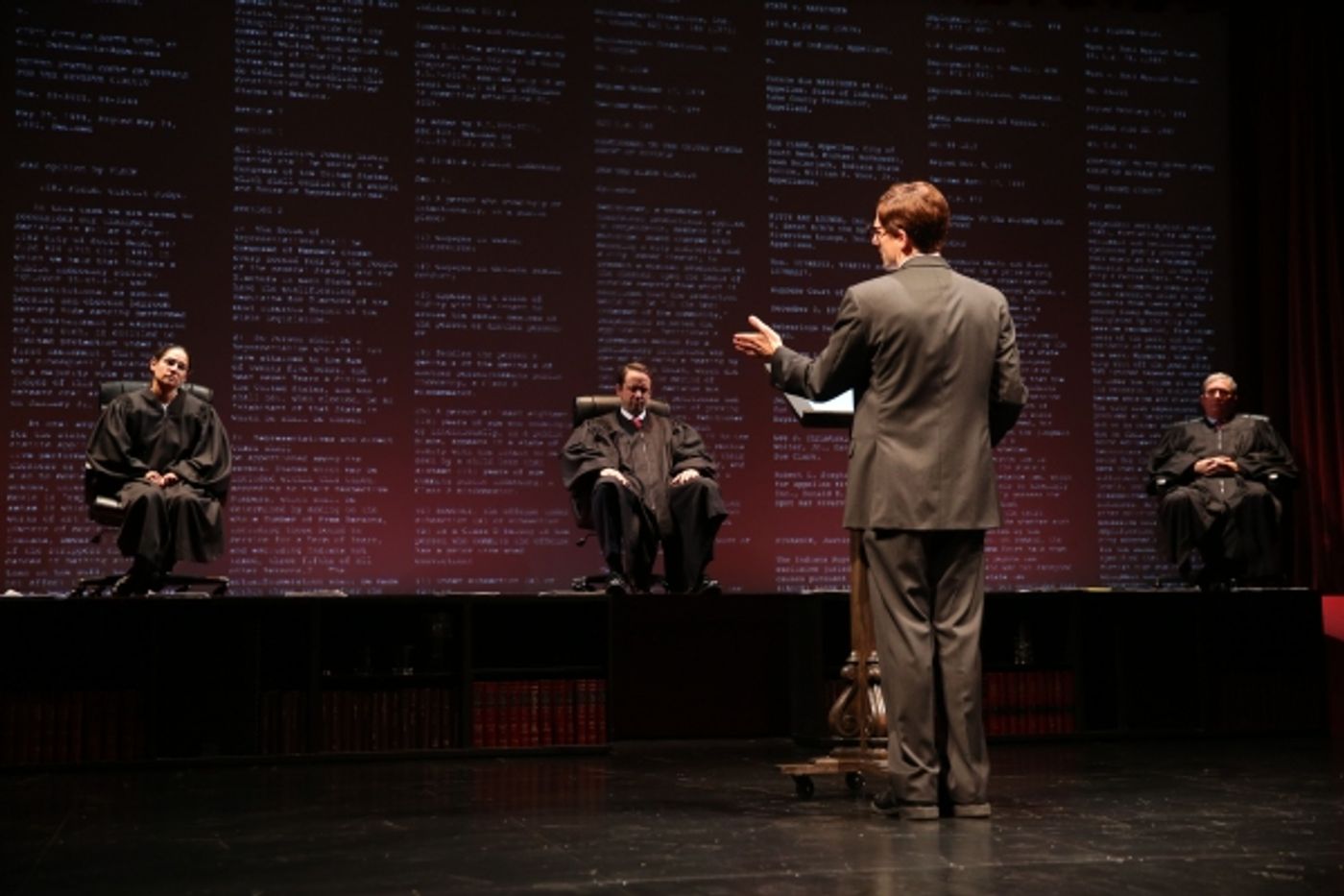 Photo Flash: First Look at Elevator Repair Service's ARGUENDO at Public Theater  Image