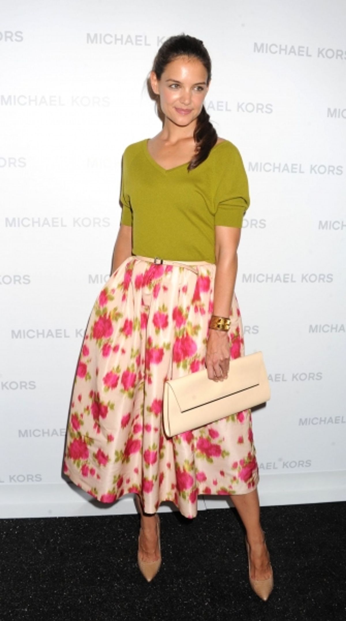 Katie Holmes at Fashion Photo of the Day 9/12/13 - Katie Holmes