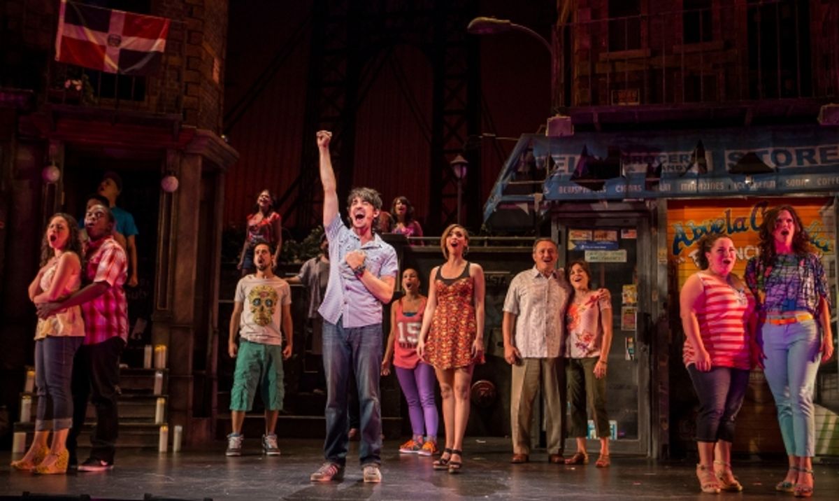 Nick Demeris leads the cast as Usnavi  at 
