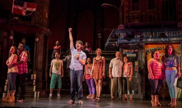 Nick Demeris leads the cast as Usnavi  Photo