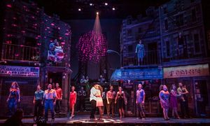 (center spotlight) Jonathan Butler-Duplessis is Benny and Christina Nieves is Nina @ BroadwayWorld (center spotlight) Jonathan Butler-Duplessis is Benny and Christina Nieves is Nina Photo