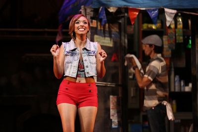Caitlainne Rose Gurreri is Vanessa and Nick Demeris plays Usnavi  Photo