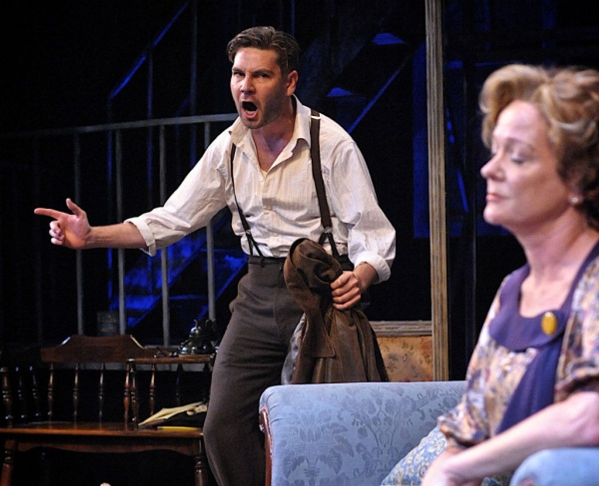 Clinton Brandhagen as Tom and Deborah Hazlett as Amanda at 