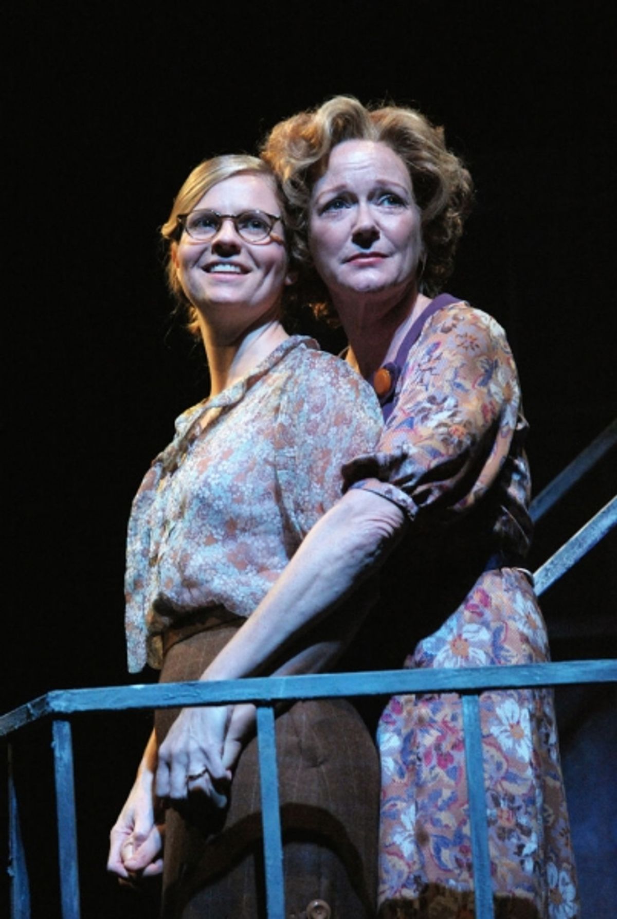 Deborah Hazlett as Amanda and Sophie Hinderberger as Laura at 