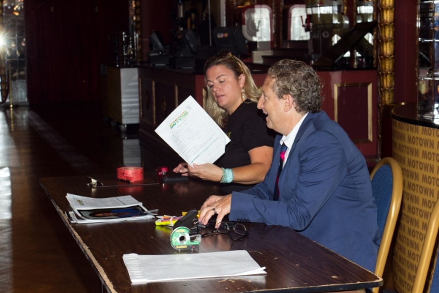 Photo Coverage: MOTOWN Launches Casting Search at Lunt Fontanne Theatre!  Image