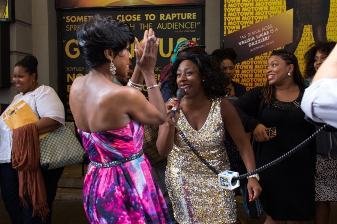 Photo Coverage: MOTOWN Launches Casting Search at Lunt Fontanne Theatre! Image