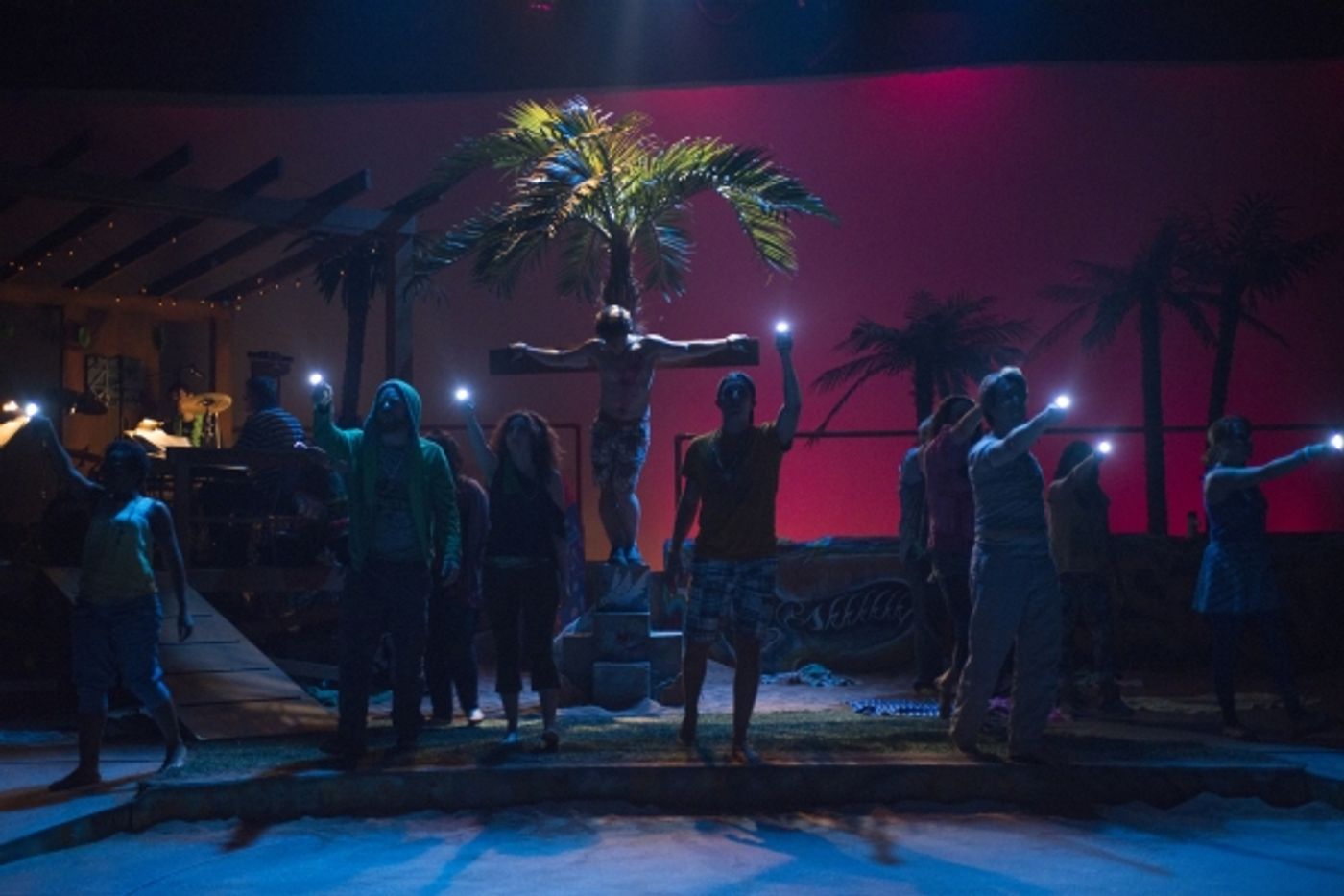 Photo Flash: First Look - Theatre at the Center's GODSPELL, Now Playing  Image