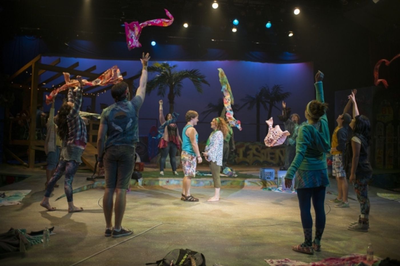 Photo Flash: First Look - Theatre at the Center's GODSPELL, Now Playing  Image