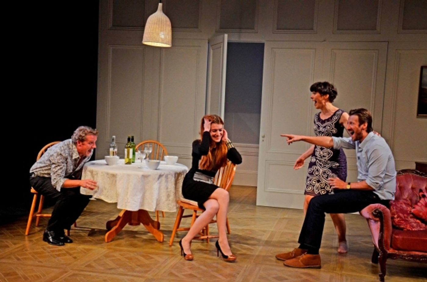 Photo Flash: First Look - SCENES FROM A MARRIAGE at St. James Theatre, Now Playing  Image