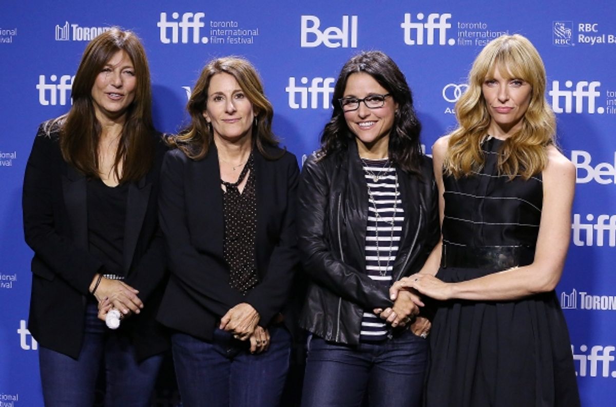 Catherine Keener,  Nicole Holofcener, Julia Louis-Dreyfus and  Toni Collette  at 