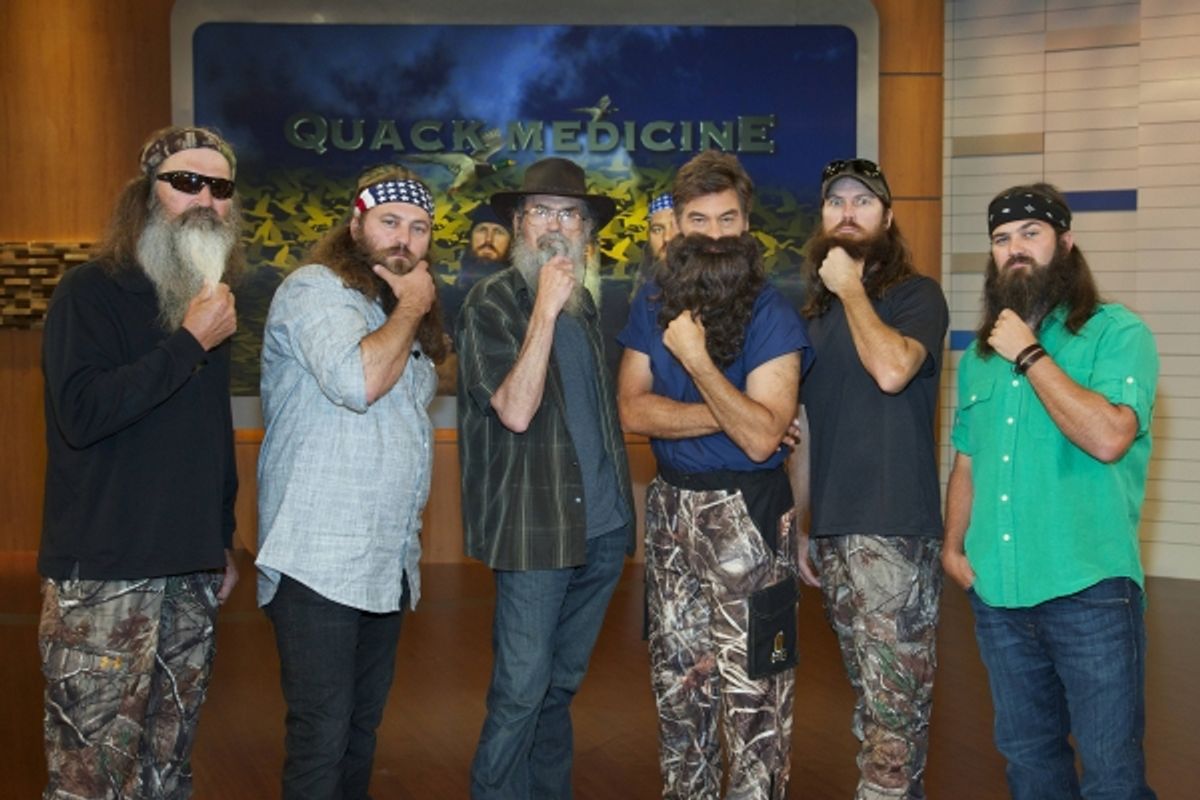 Cast of DUCK DYNASTY, Dr. Oz at 