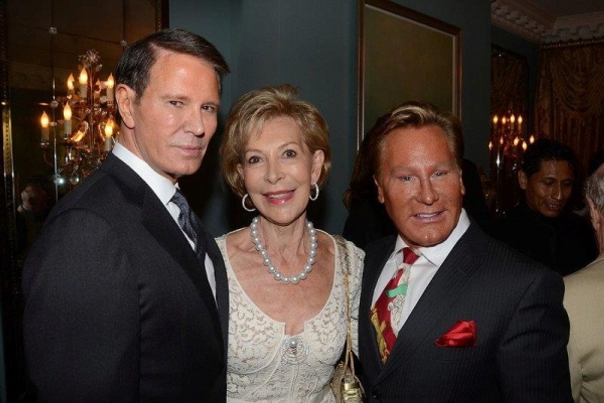 George Palladino, Anka Palitz, Jerrold St George at 