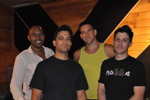 Alvin Hough, Jr., Craig Magnano, Dan Asher and Mike Nappi Photo