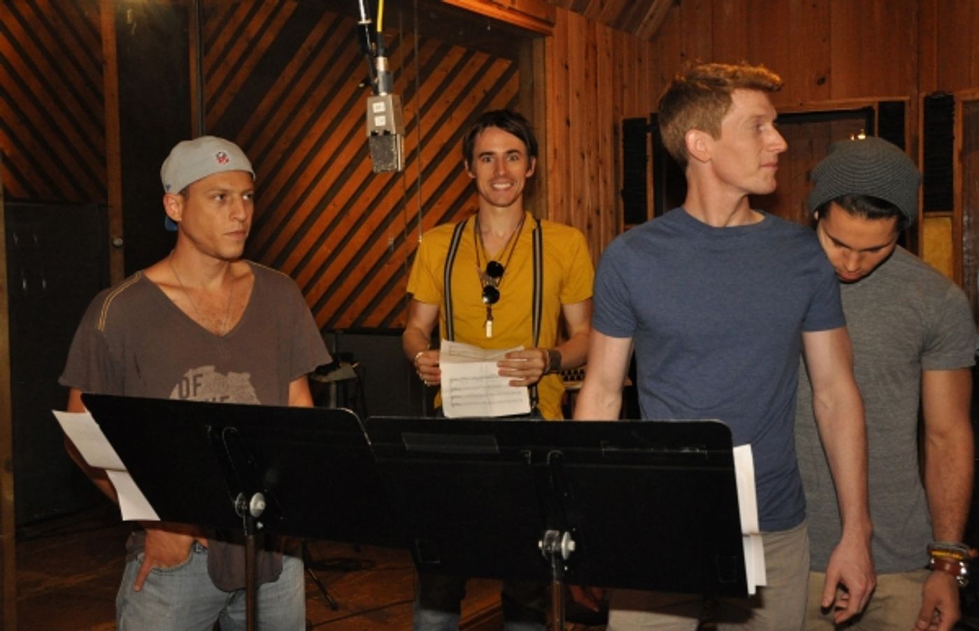 Exclusive Photo Coverage: Reeve Carney, Rebecca Faulkenberry & SPIDER-MAN Cast Sing Carols For A Cure Image