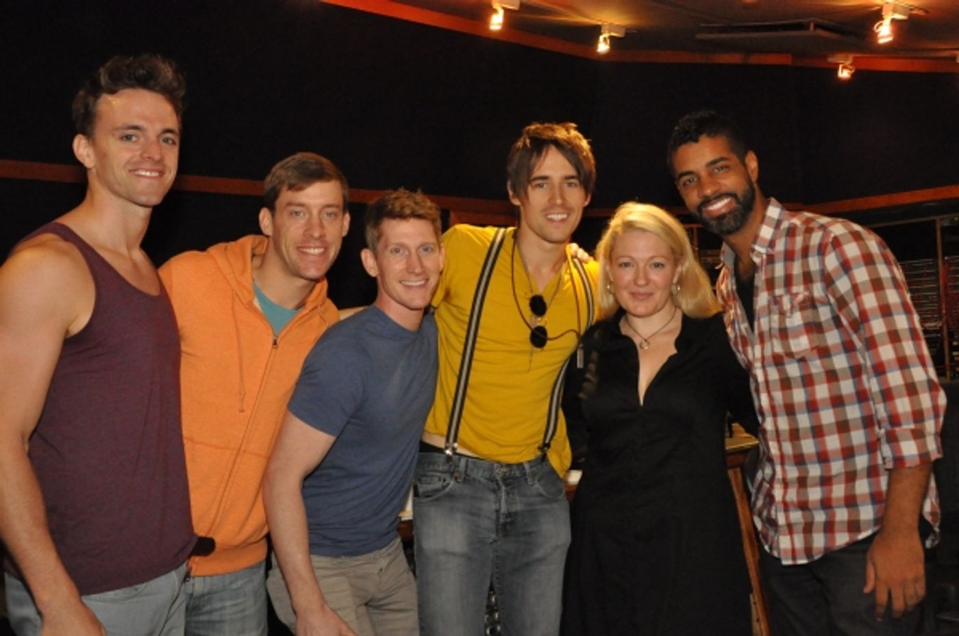 Exclusive Photo Coverage: Reeve Carney, Rebecca Faulkenberry & SPIDER-MAN Cast Sing Carols For A Cure Image