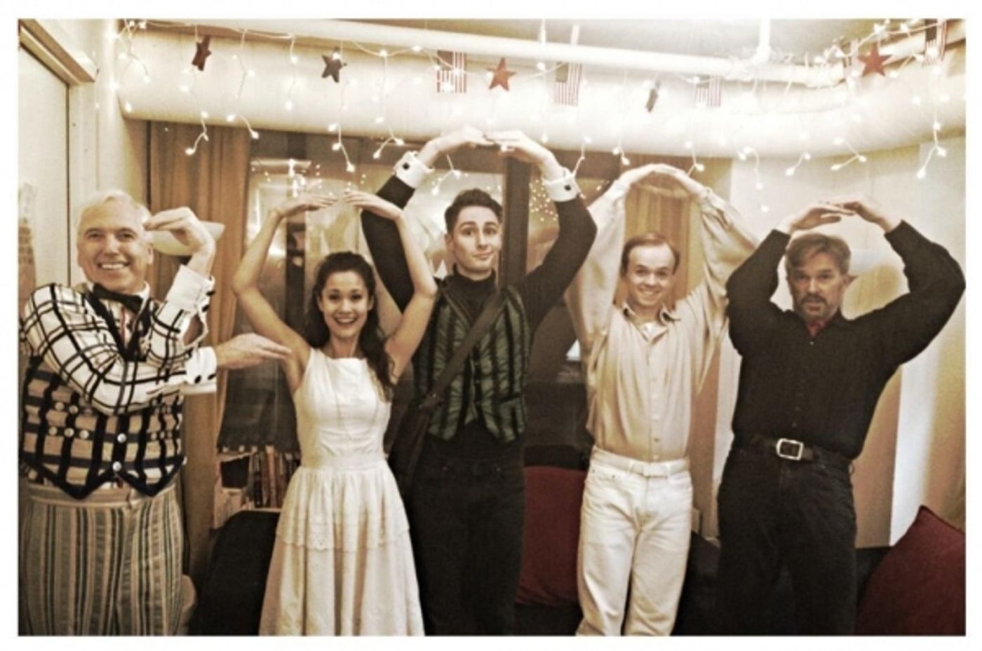 Photo Flash: Saturday Intermission Pics, Sept 14 - THE FANTASTICKS Celebrates 20,000 Performances This Weekend! Image