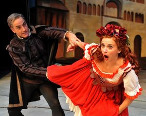 William Michals and Christianne Tisdale (as Fred and Lilli) Photo