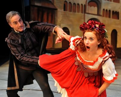 William Michals and Christianne Tisdale (as Fred and Lilli) Photo