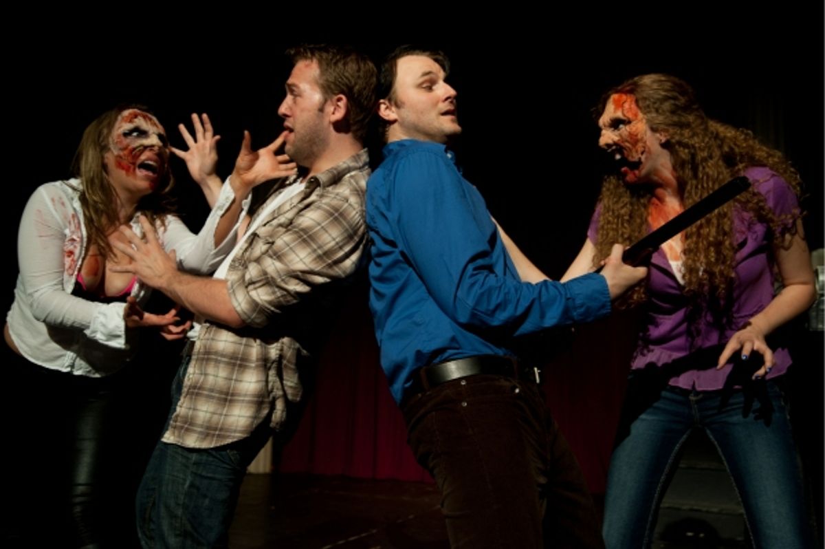 Natasha Gleichmann, Chris Arneson, Jason Lythgoe, and Savannah Lake at 