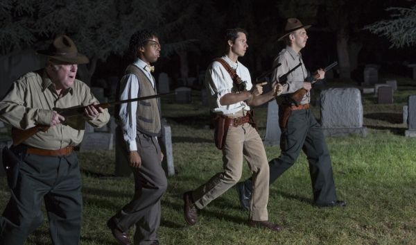 Richard Large, Tory Thompson, Eric Keitel and Brian David Pope Photo