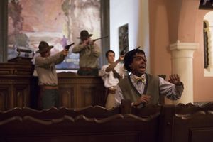 Richard Large, Tory N. Thompson, Eric Keitel and Brian David Pope @ BroadwayWorld Richard Large, Tory N. Thompson, Eric Keitel and Brian David Pope Photo