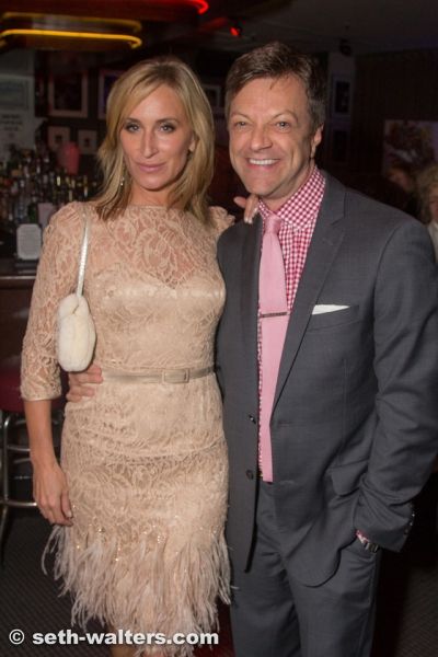 Sonja Morgan, Jim Caruso Photo