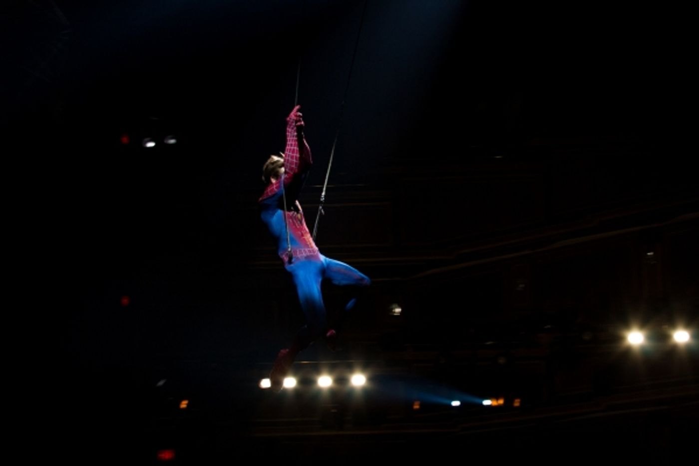 Photo Coverage: Reeve Carney Takes Final Flight as SPIDER-MAN; Justin Matthew Sargent Takes Over!  Image
