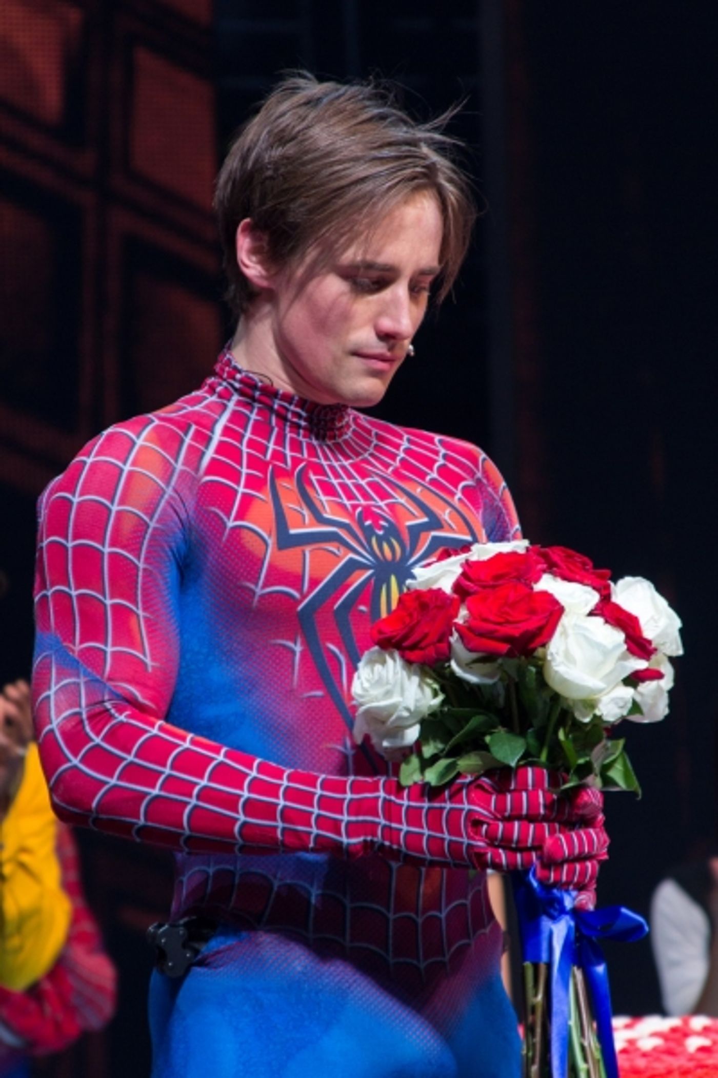 Photo Coverage: Reeve Carney Takes Final Flight as SPIDER-MAN; Justin Matthew Sargent Takes Over!  Image