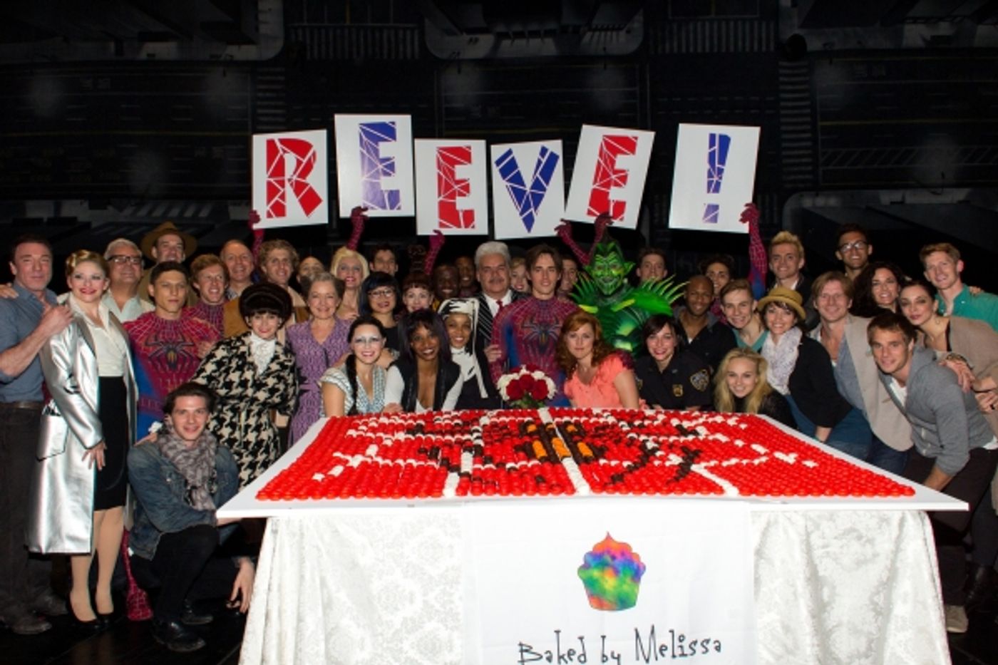 Photo Coverage: Reeve Carney Takes Final Flight as SPIDER-MAN; Justin Matthew Sargent Takes Over! Image