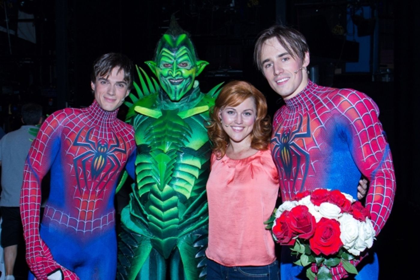 Photo Coverage: Reeve Carney Takes Final Flight as SPIDER-MAN; Justin Matthew Sargent Takes Over! Image