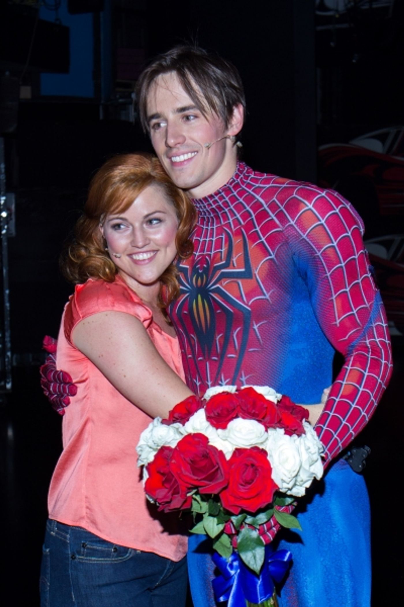 Photo Coverage: Reeve Carney Takes Final Flight as SPIDER-MAN; Justin Matthew Sargent Takes Over! Image