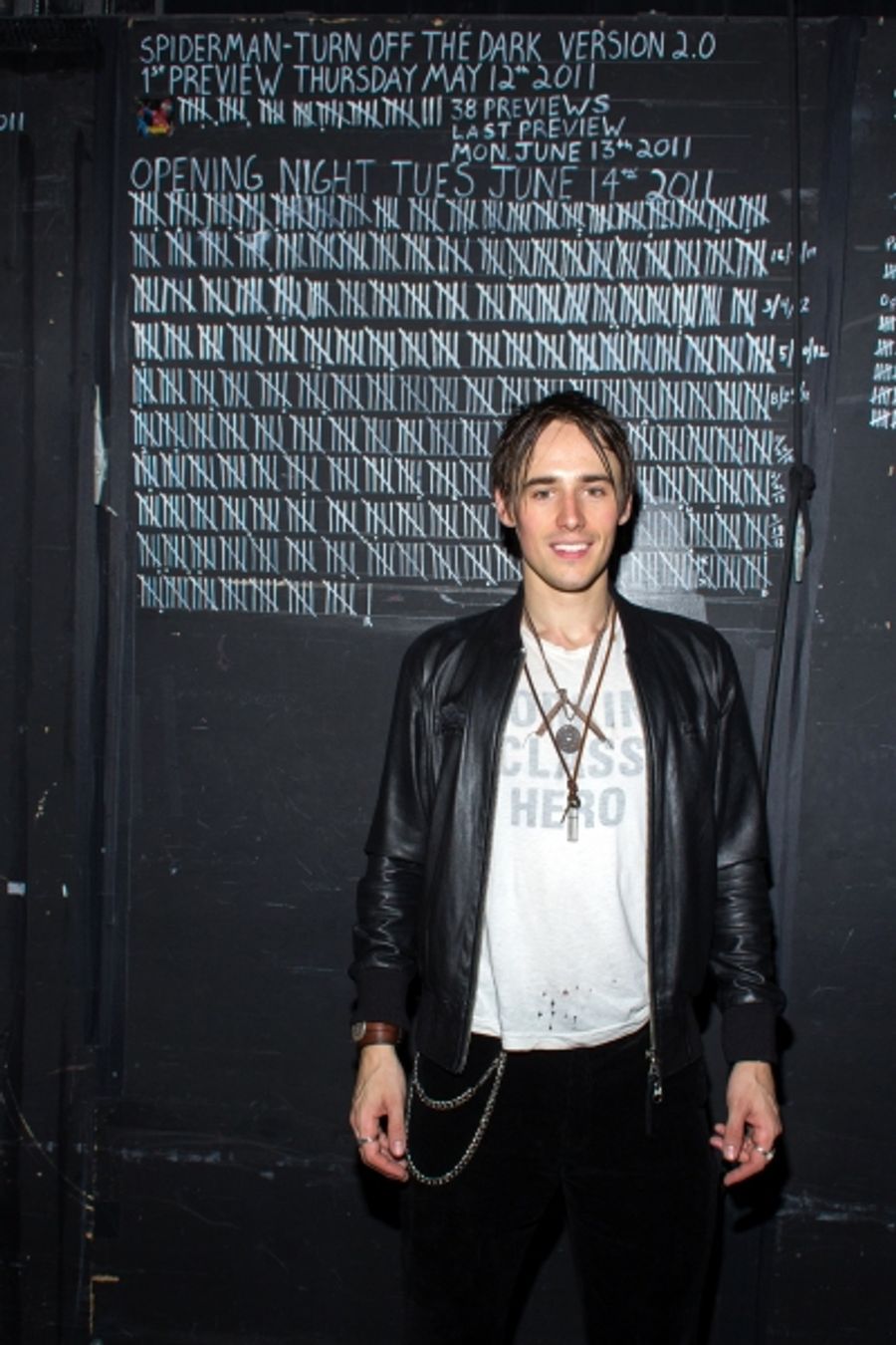 Photo Coverage: Reeve Carney Takes Final Flight as SPIDER-MAN; Justin Matthew Sargent Takes Over! Image