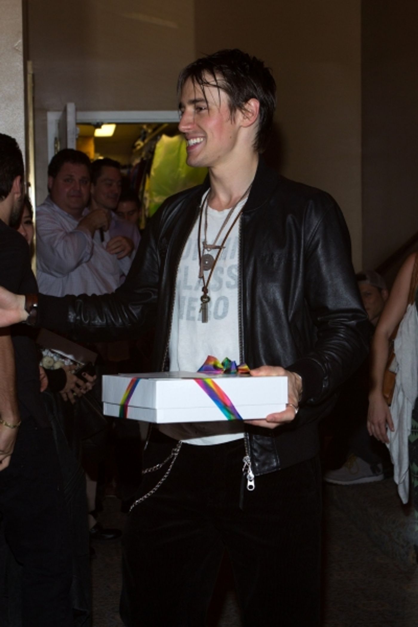 Photo Coverage: Reeve Carney Takes Final Flight as SPIDER-MAN; Justin Matthew Sargent Takes Over!  Image