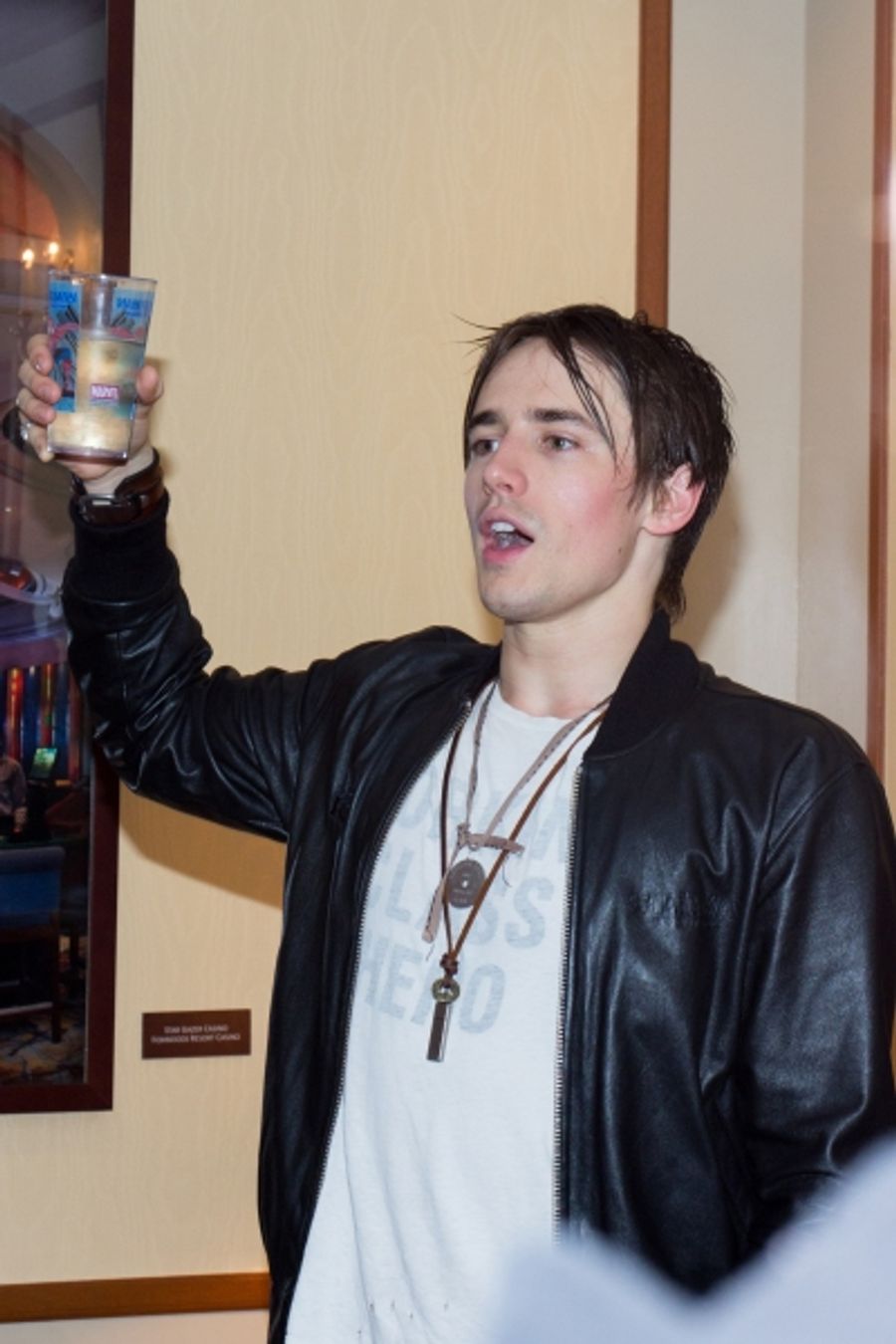 Photo Coverage: Reeve Carney Takes Final Flight as SPIDER-MAN; Justin Matthew Sargent Takes Over! Image
