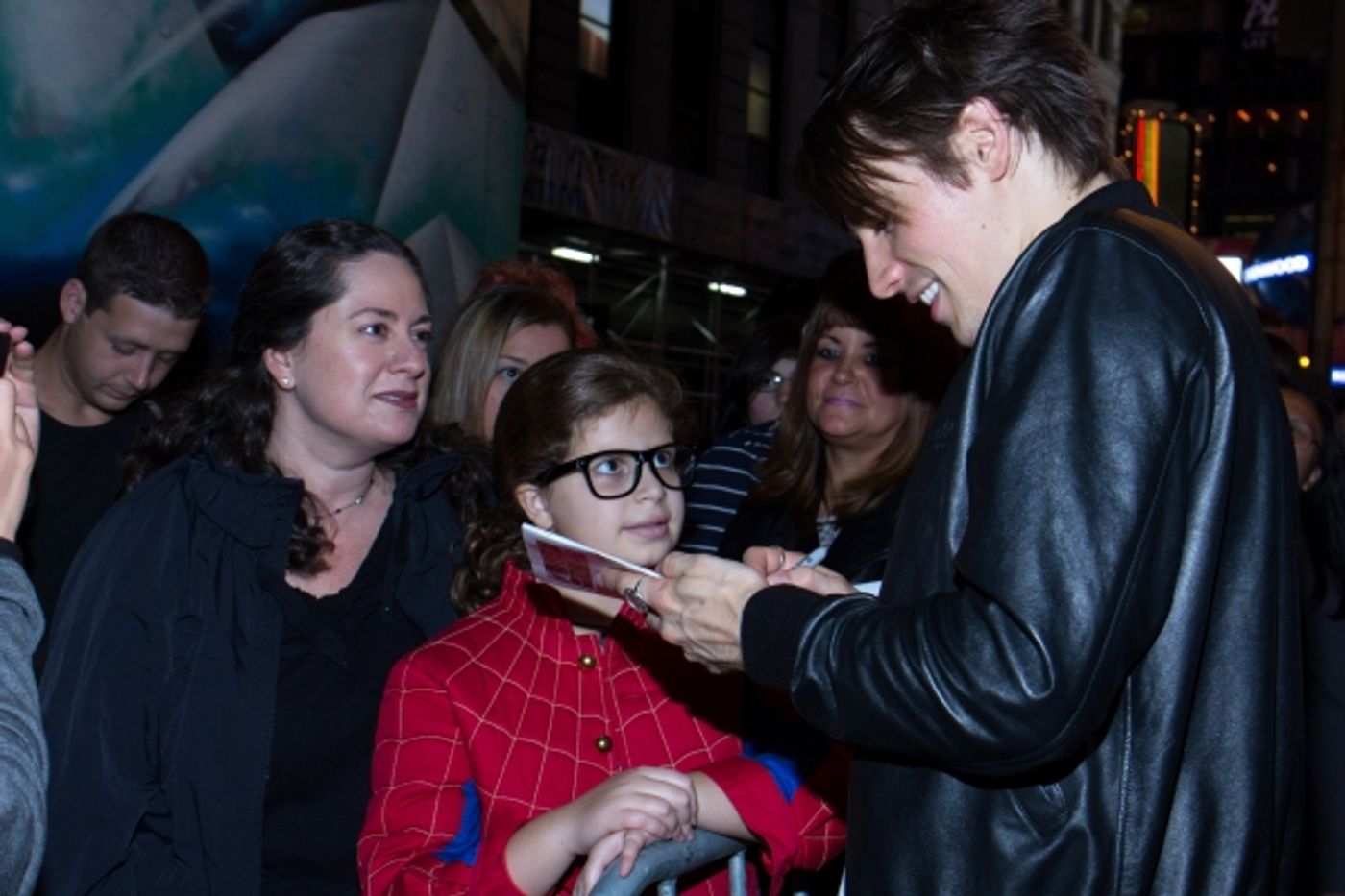 Photo Coverage: Reeve Carney Takes Final Flight as SPIDER-MAN; Justin Matthew Sargent Takes Over! Image